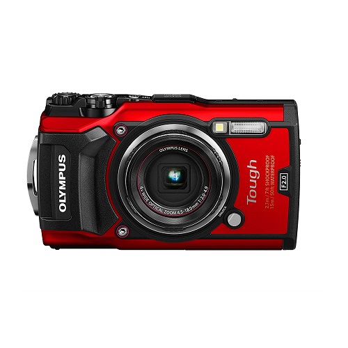 OLYMPUS 防水カメラ Tough TG-5 レッド
