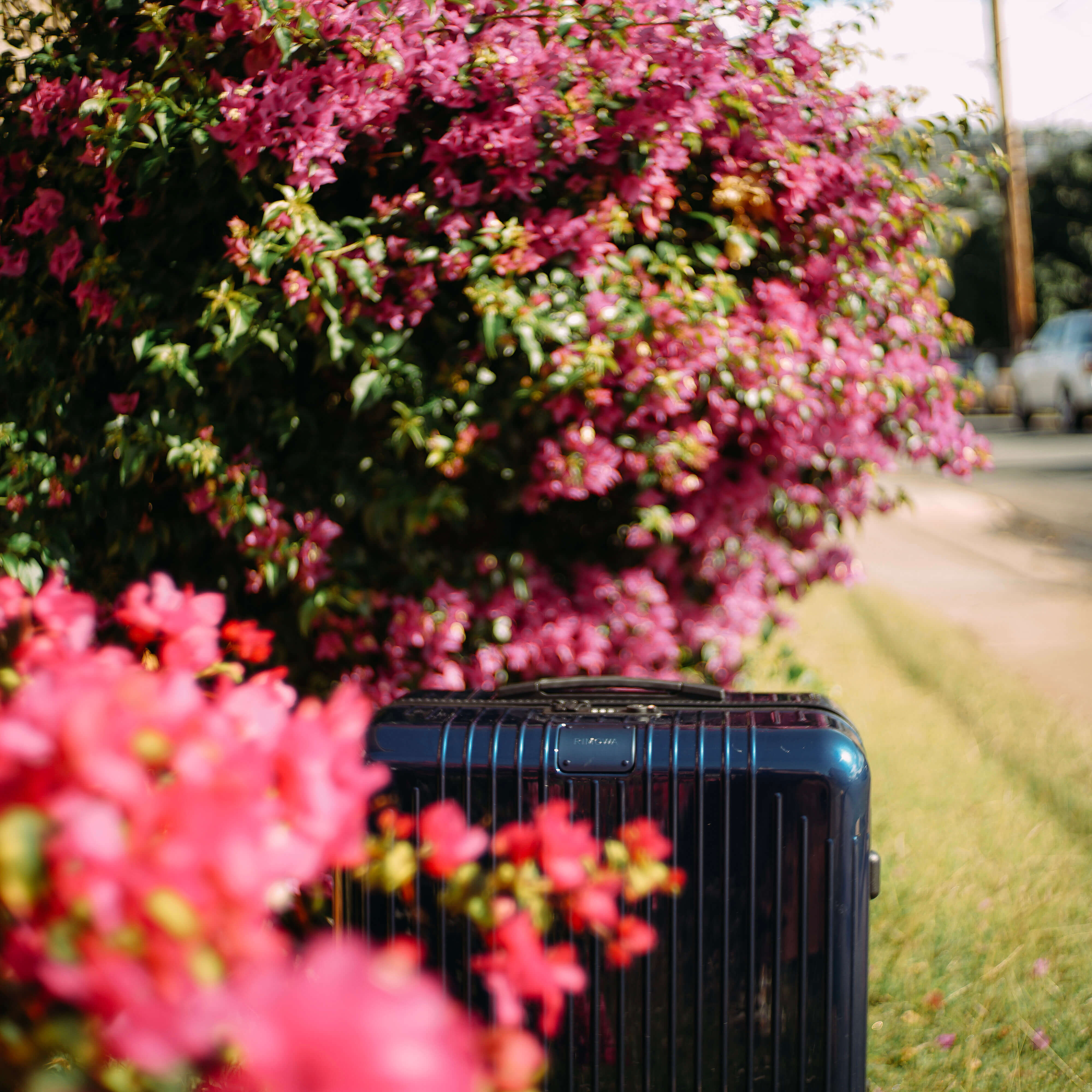 ハワイでおすすめのリモワ エッセンシャルライト RIMOWA Essential Lite ブルー