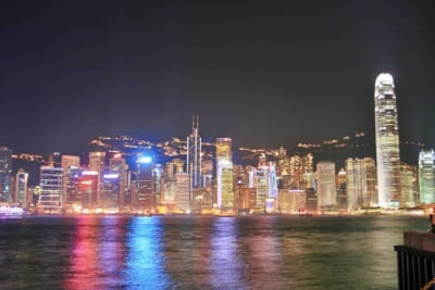 香港の華やかな夜景